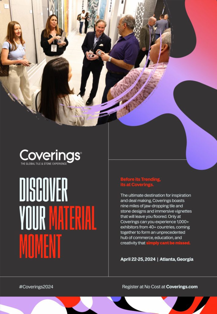 Coverings, Ceramic Tiles and Stone Exhibition in America